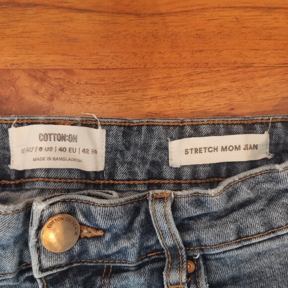 Cotton On Stretch "Mom" Jeans - Assorted Colors - Picture 12 of 12